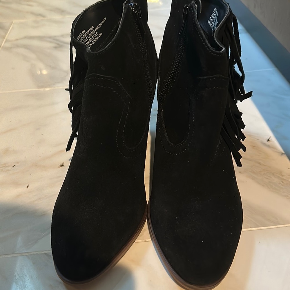 Steve Madden suede bootie 8.5